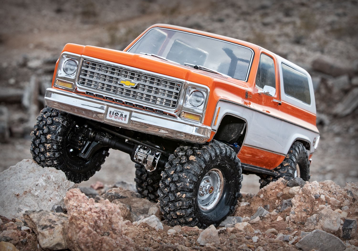 Купить Traxxas TRX-4 Chevrolet Blazer TRA82076-4 дешевле Купить с доставкой